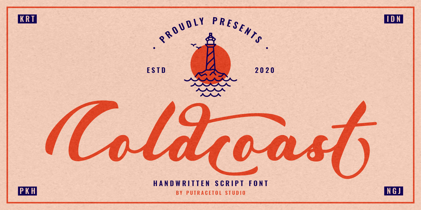 Font Coldcoast